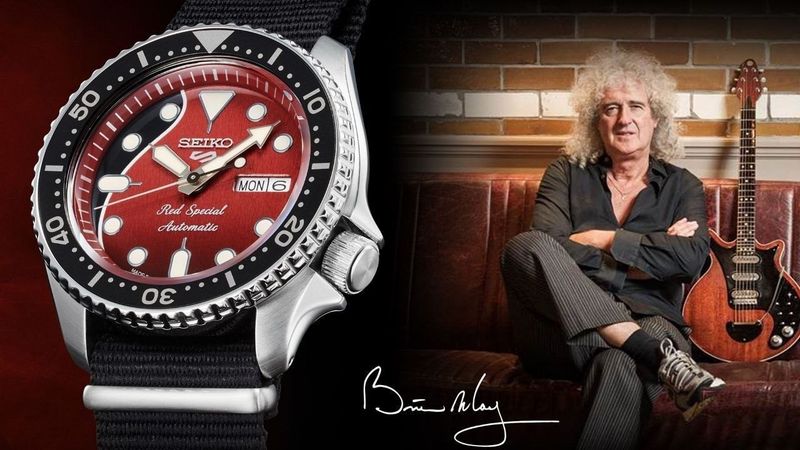 Часы Seiko BRIAN MAY RED SPECIAL Limited Edition