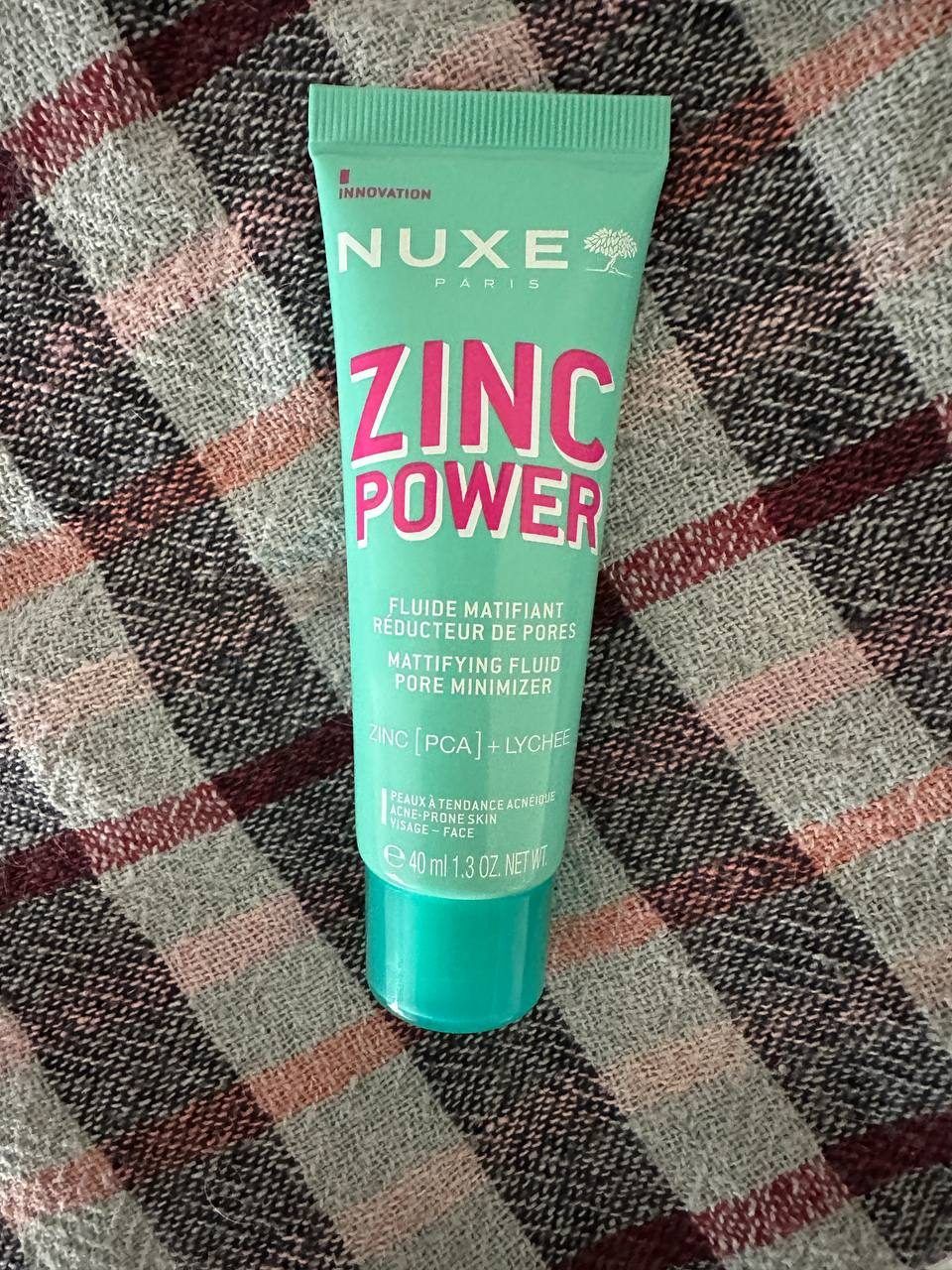Матирующий флюид Nuxe Zinc Power Mattifying Fluid Pore Minimizer, 40