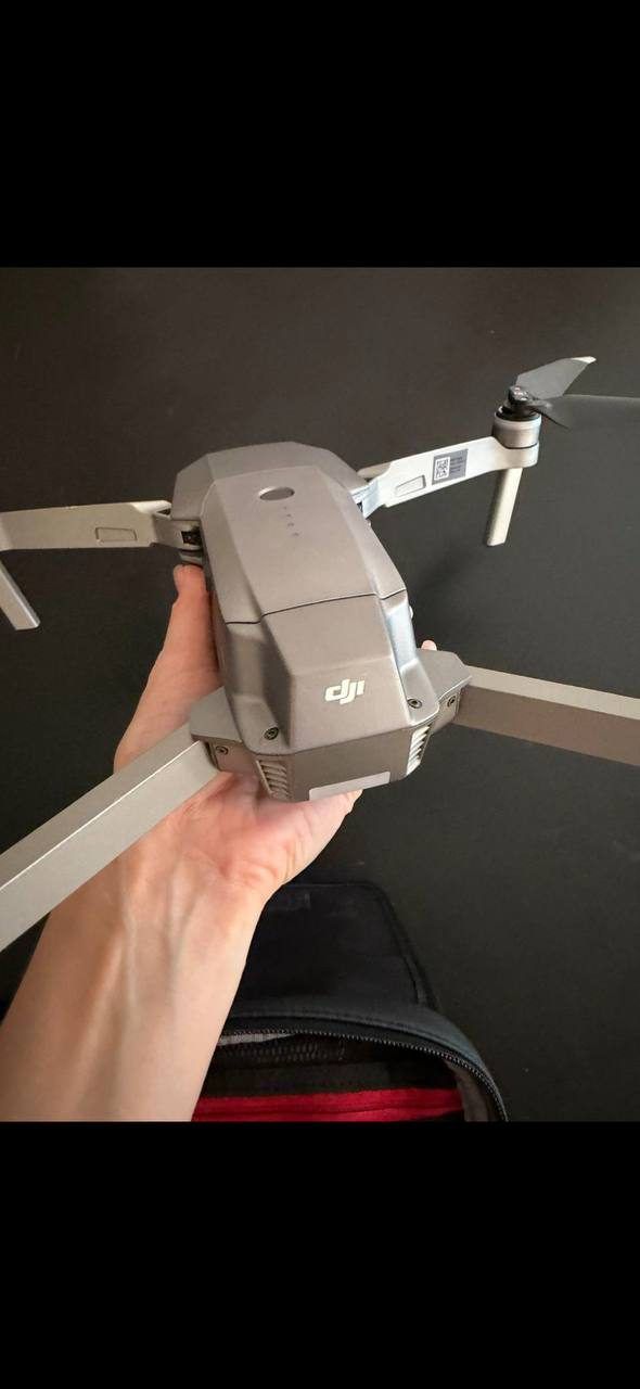 DJI Mavic Pro Platinum foldable drone with a 4K camera and 3-axis gimbal stabili