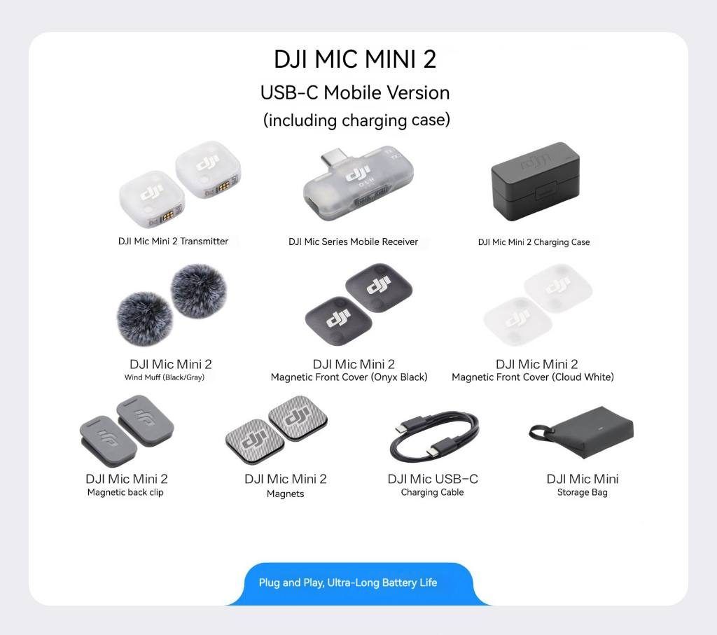 Радиомикрофон DJI Mic Mini 2