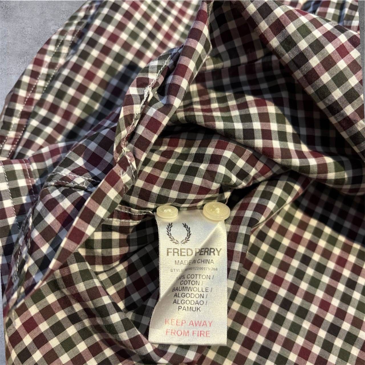 Рубашка Fred Perry, размер XL