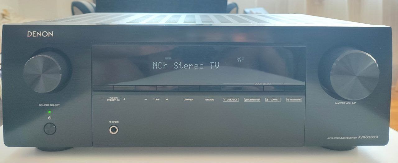 AV-ресивер Denon AVR-X250BT, 5.1