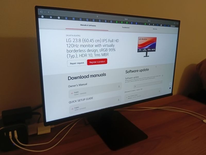 Монитор LG, 24 дюйма