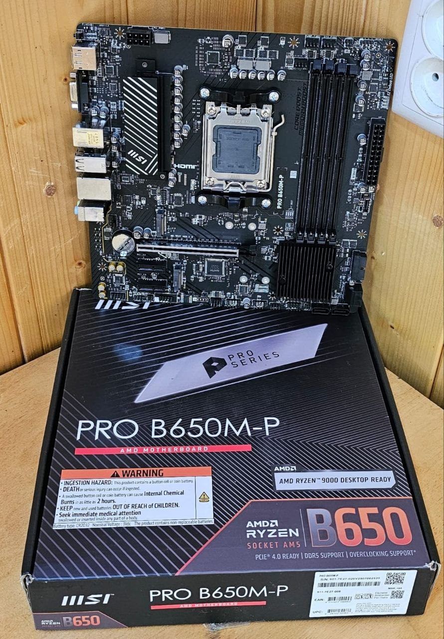 Материнская плата MSI b650 m-p