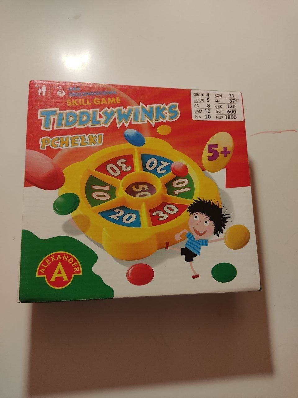 Игра Tiddlywinks