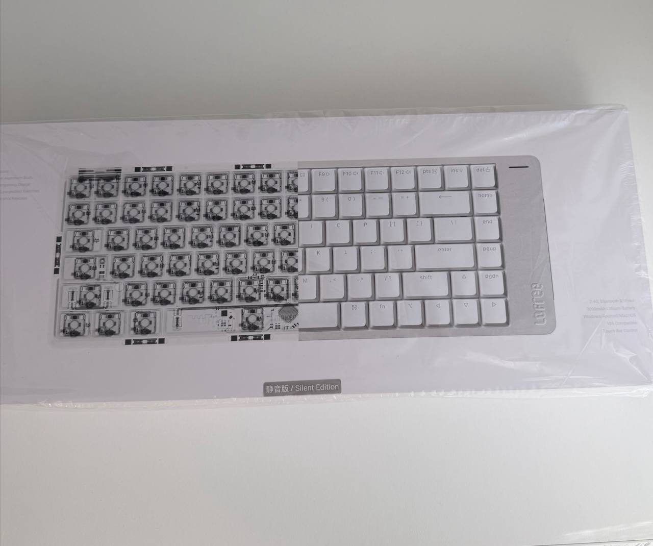 Клавиатура Lofree Flow 2 Silent Edition, Silver