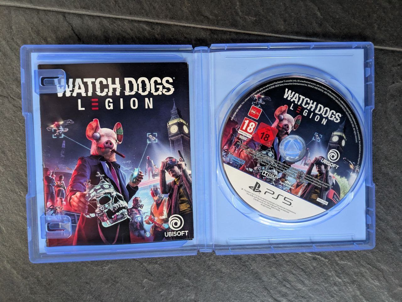 Игра для пс 5 watch dogs legion, диск