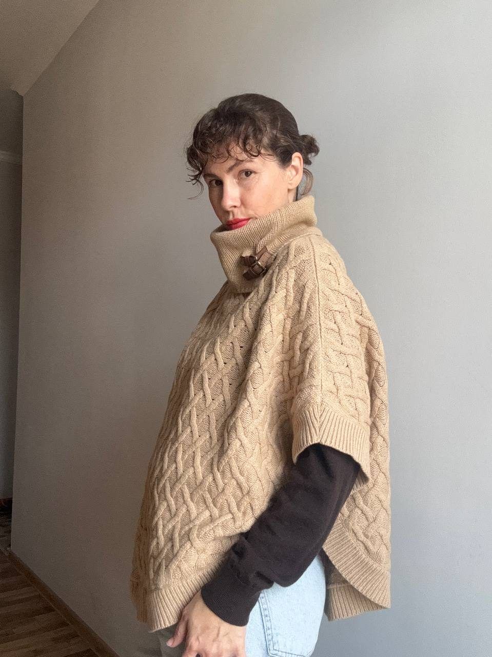 Пончо Massimo Dutti, размер One size