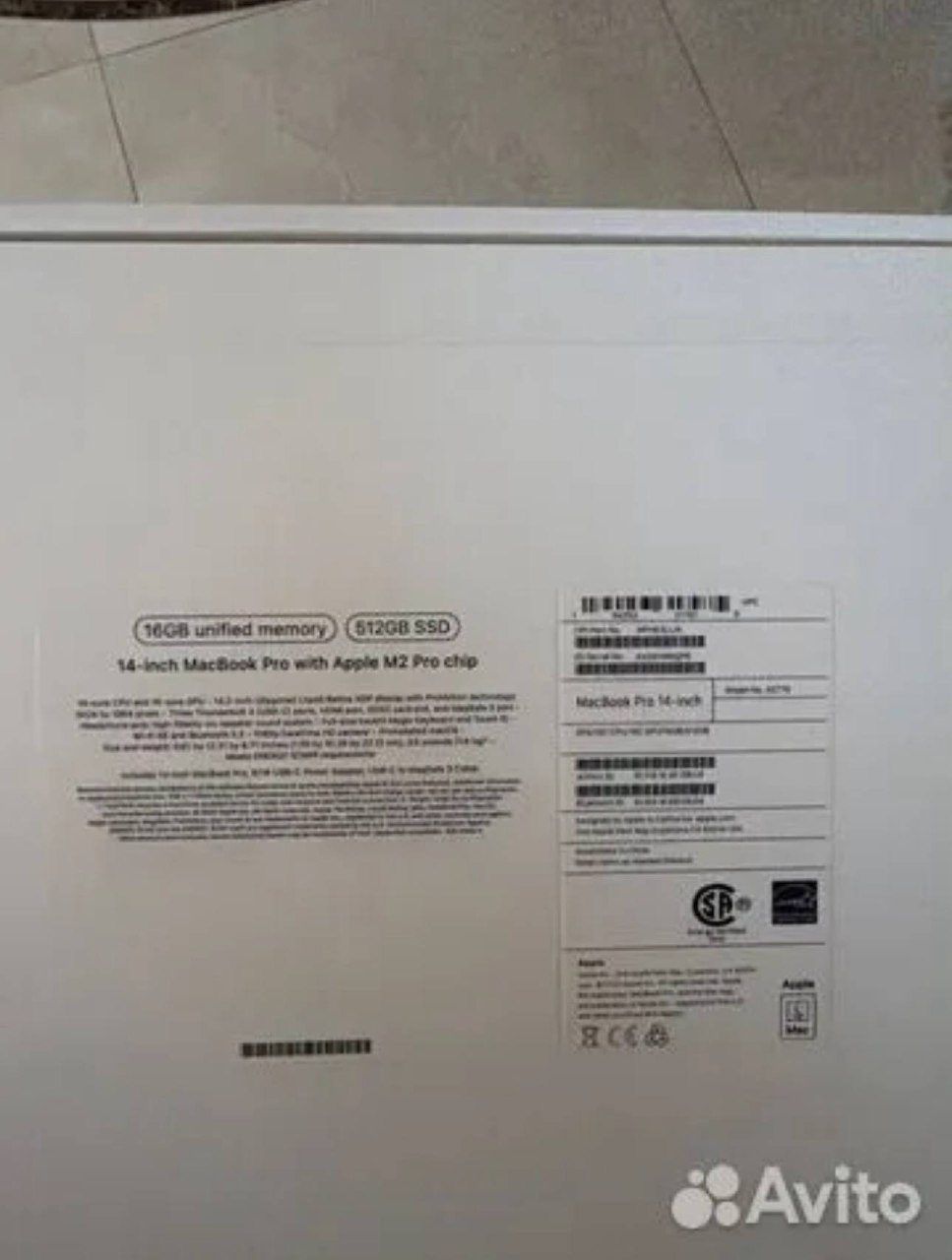 Ноутбук Apple MacBook Pro 14, 512 GB
