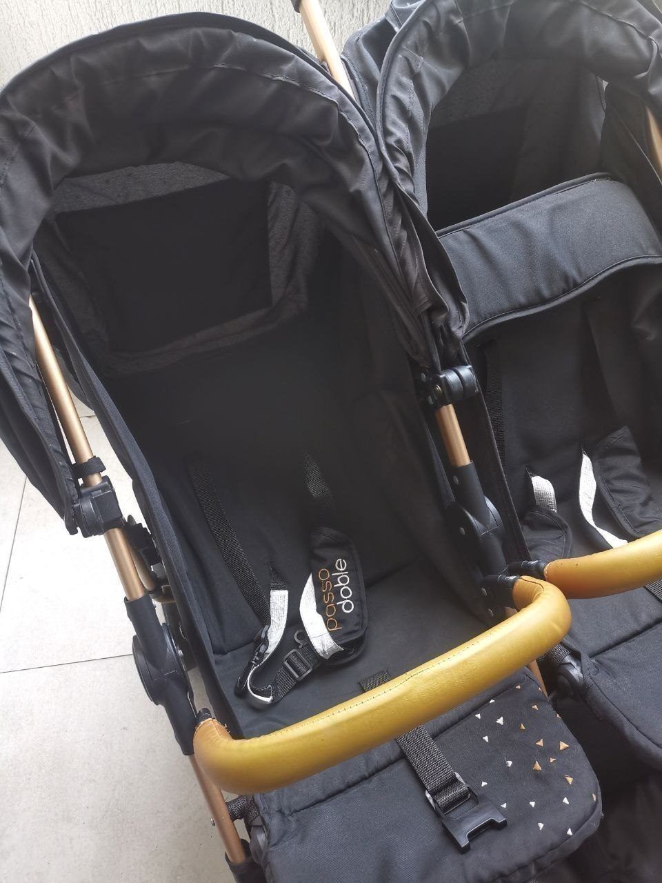 Прогулочная коляска Chipolino Passo Doble, для двойни