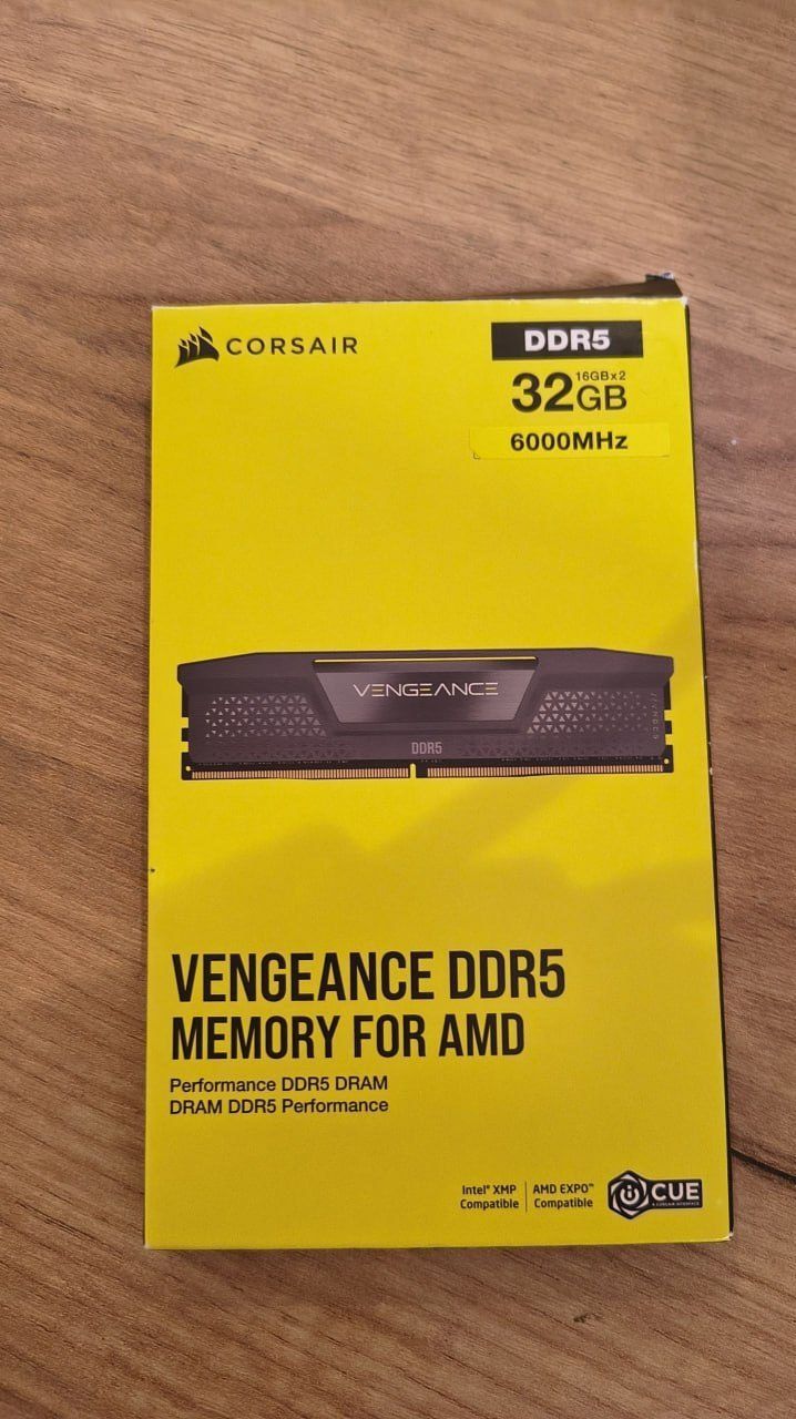 Оперативная память Corsair Vengeance DDR5, 32 ГБ