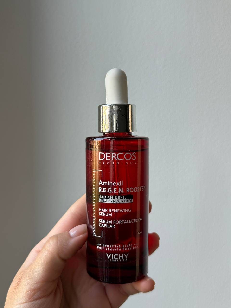 Сыворотка для волос Vichy Dercos Aminexil Booster, новая