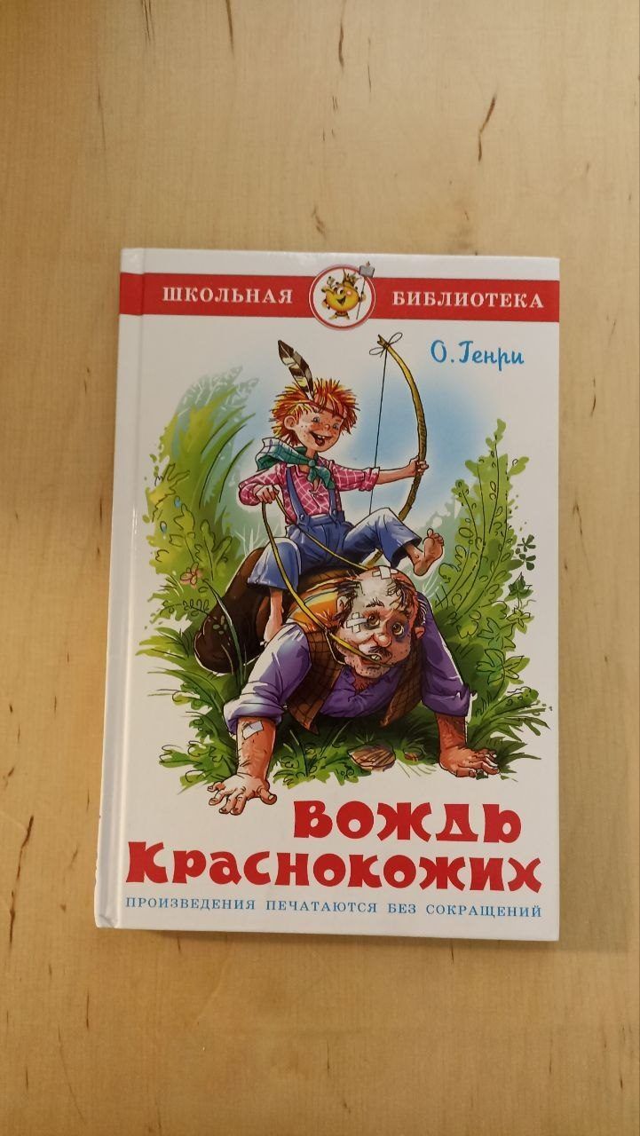 Книга Вождь краснокожих, сборник рассказов