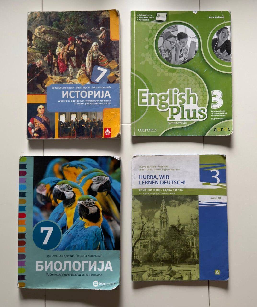 Учебники, 7 класс