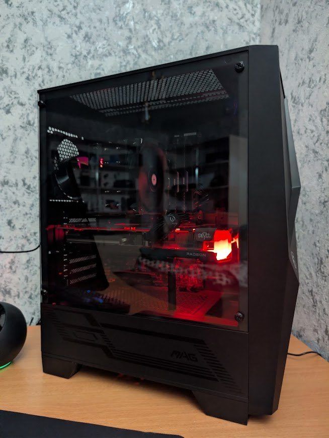 Игровой компьютер Ryzen 7 5800X / RX 6700XT, 32 ГБ