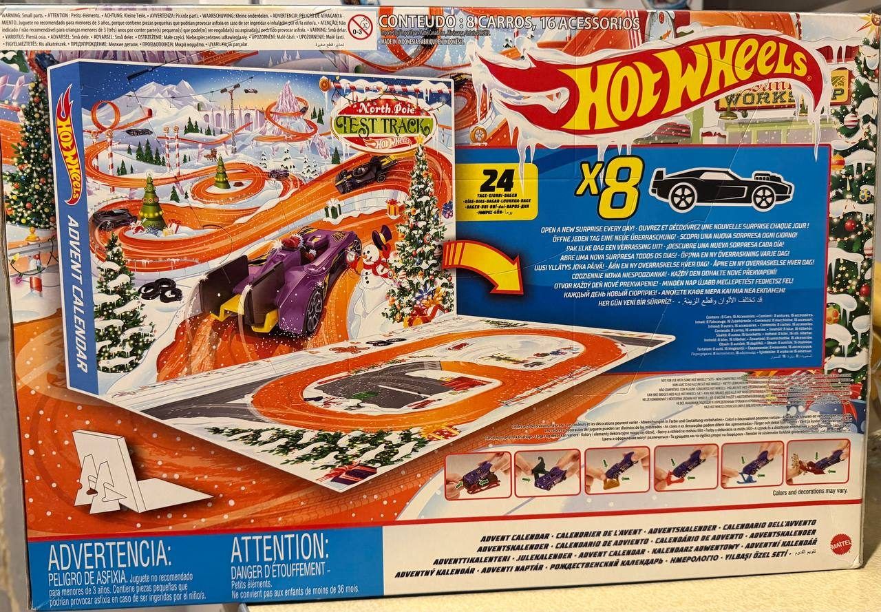 Адвент-календарь Hot Wheels
