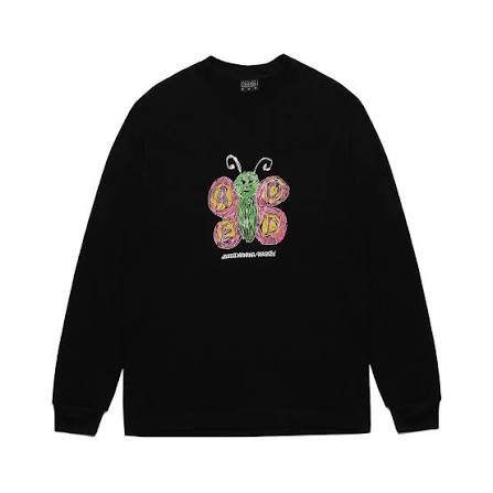Лонгслив ADED Butterfly LS Black, размер L