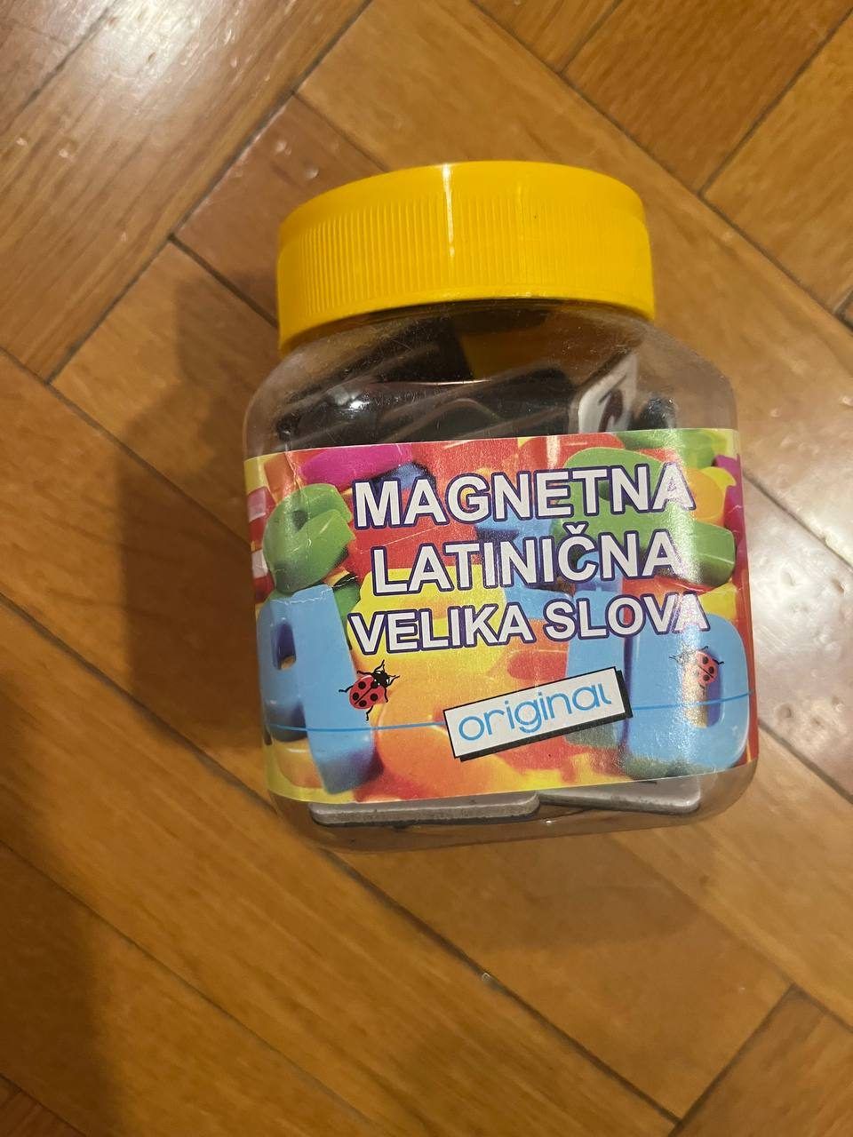 Магнитный алфавит и цифры