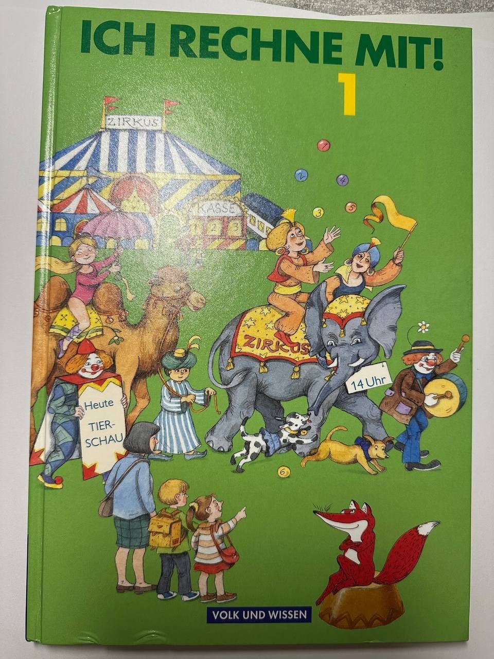 Учебник Ich rechne mit! 1, новый
