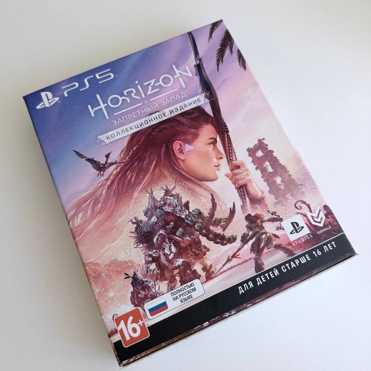Диск с игрой Horizon Запретный Запад Steelbook Forbidden West, версия