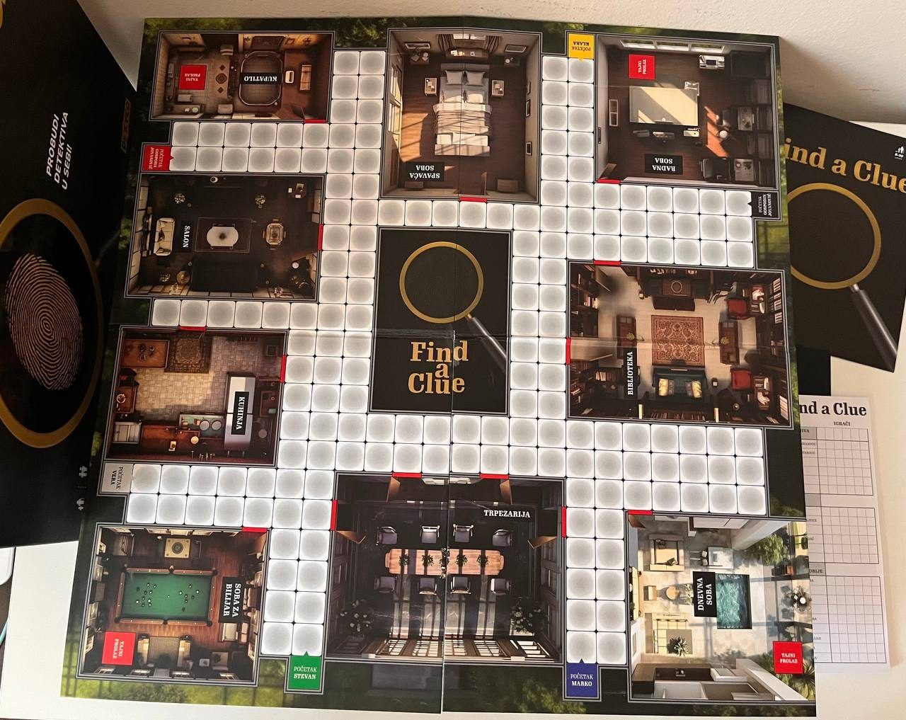 Настольная игра Find a Clue