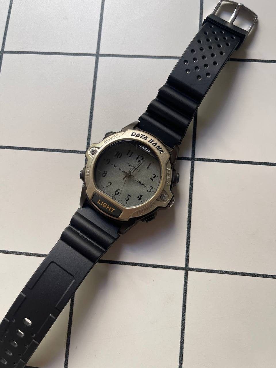 Часы Casio Twincept Data Bank ABX-23, винтажные