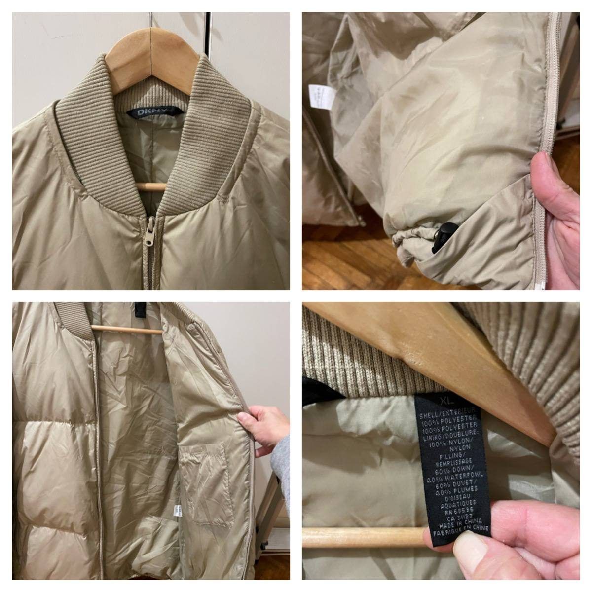 Пуховик DKNY, размер XL