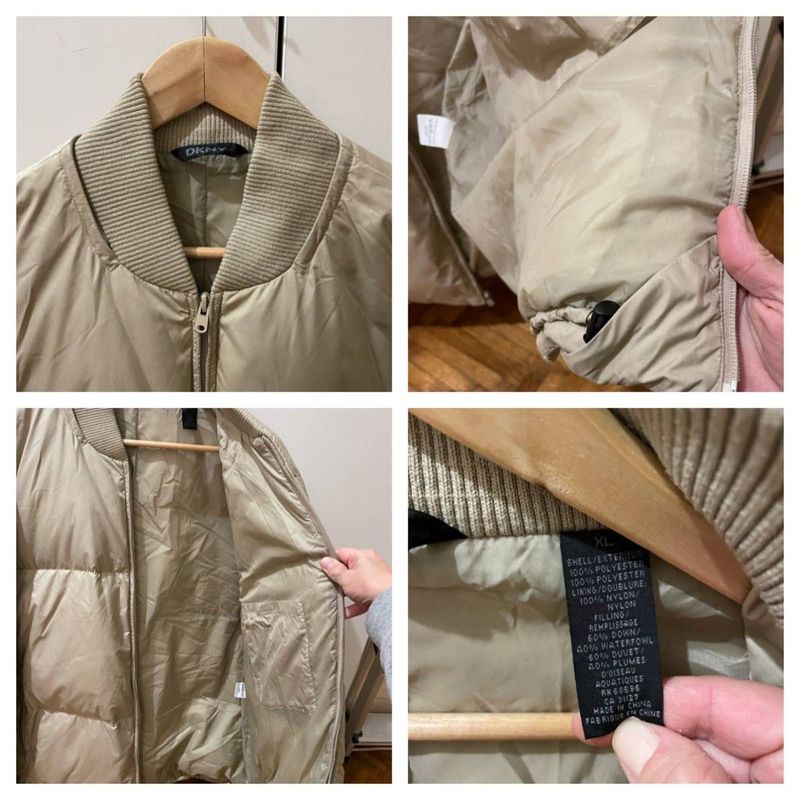 Пуховик DKNY, размер XL
