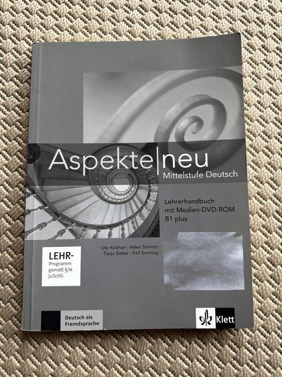 Lehrerhandbuch Aspekte neu B1 plus, mit Medien-DVD