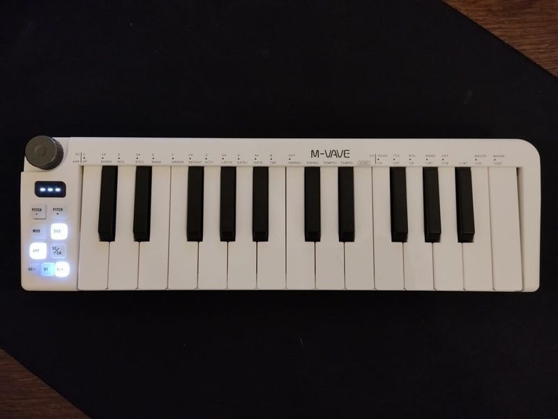 Midi-клавиатура M-VAVE SMK-25MINI, 25 клавиш