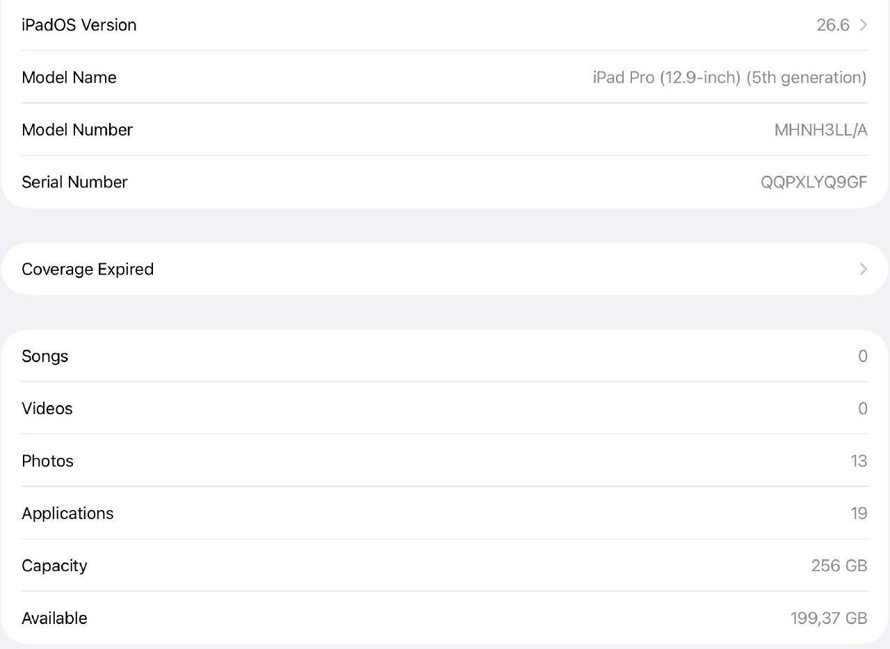 Планшет и стилус Apple iPad Pro 12.9, 256 GB