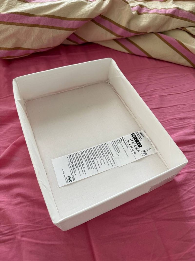 Короба для хранения Ikea Stuk, 4 шт больших и 1 шт маленькая