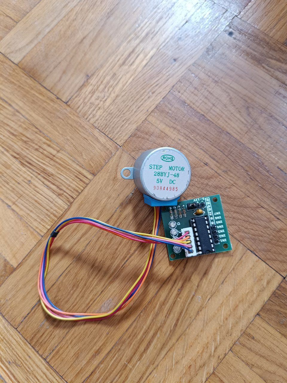 Шаговый мотор 28BYJ-48, 5V DC