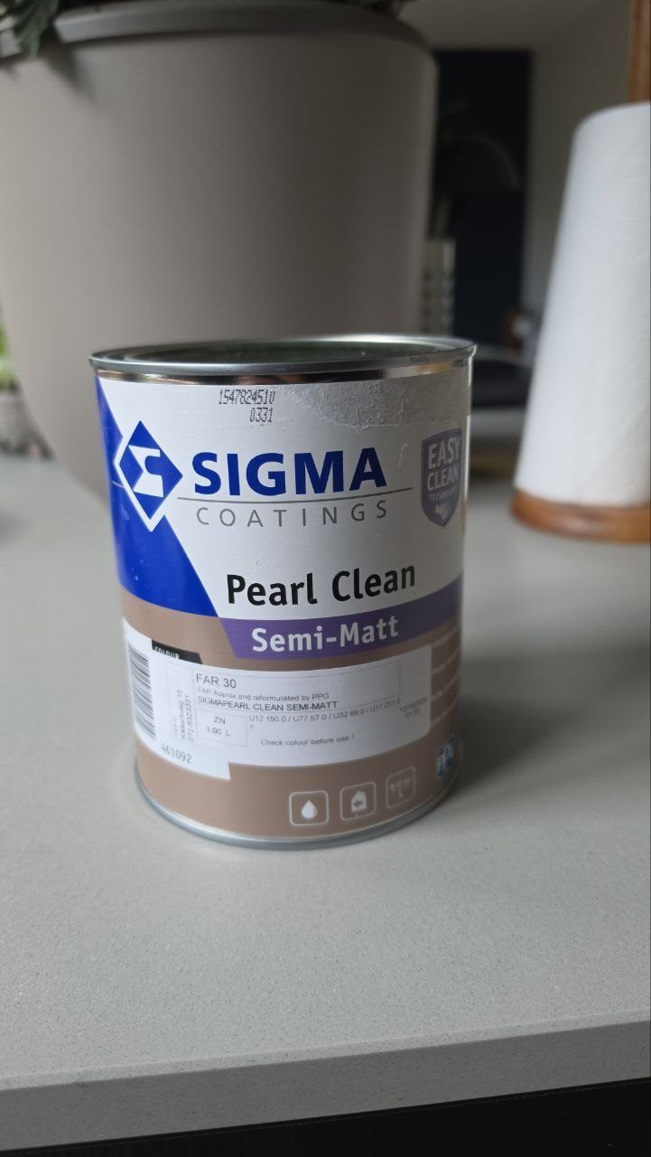 Краска Sigma Pearl Clean Semi-Matt, 1 л