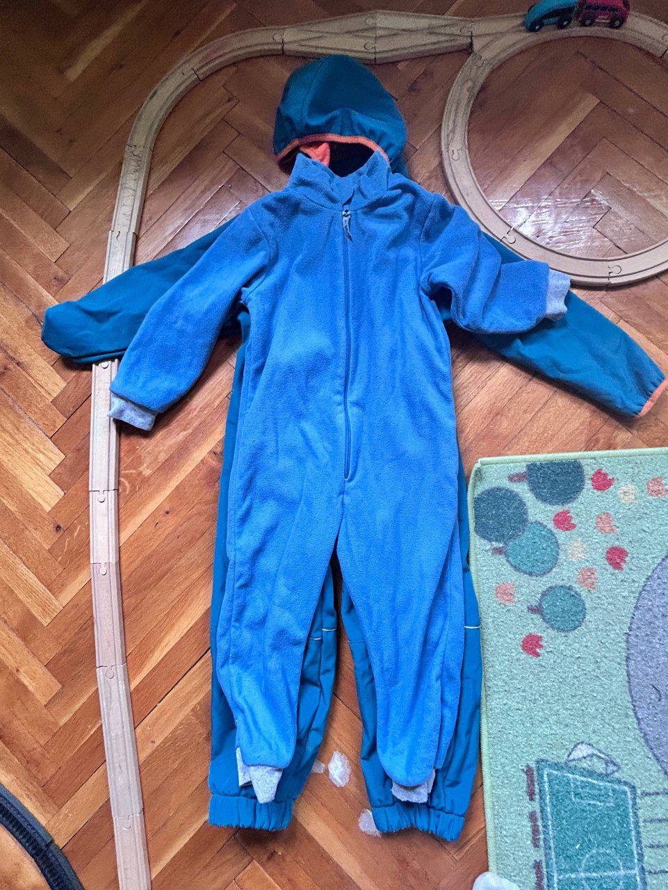 Комбинезон и флисовая поддева Softshell, размер 110