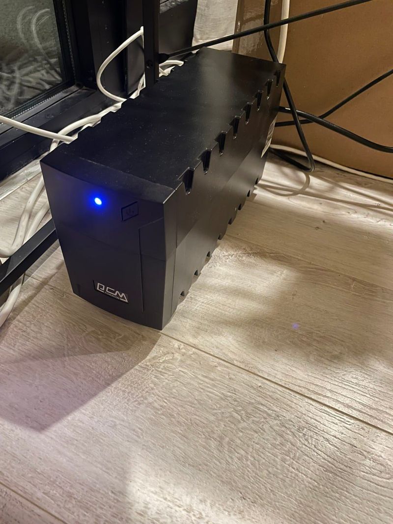 Источник бесперебойного питания Powercom RPT-1000A, 600W