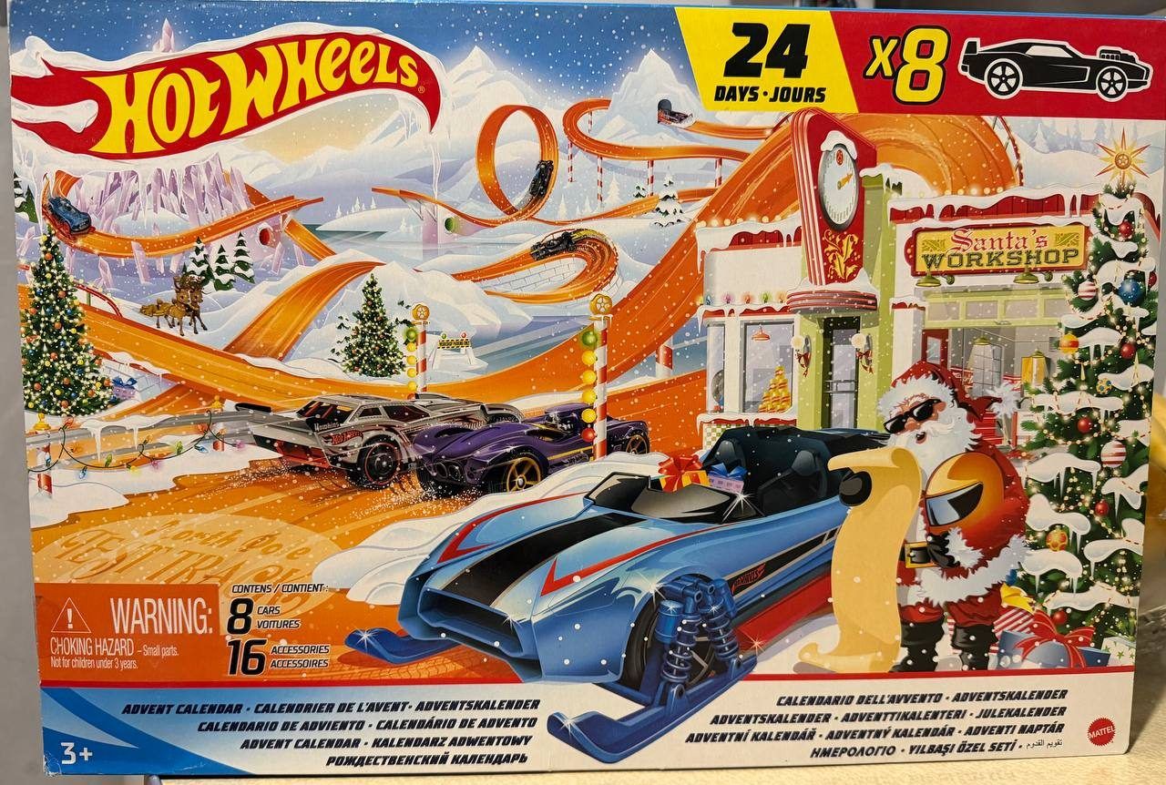 Адвент-календарь Hot Wheels