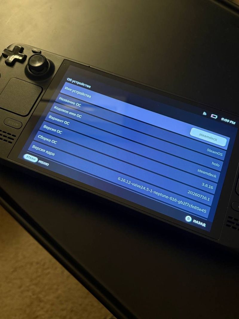 Портативная консоль Steam Deck OLED, 1 ТБ
