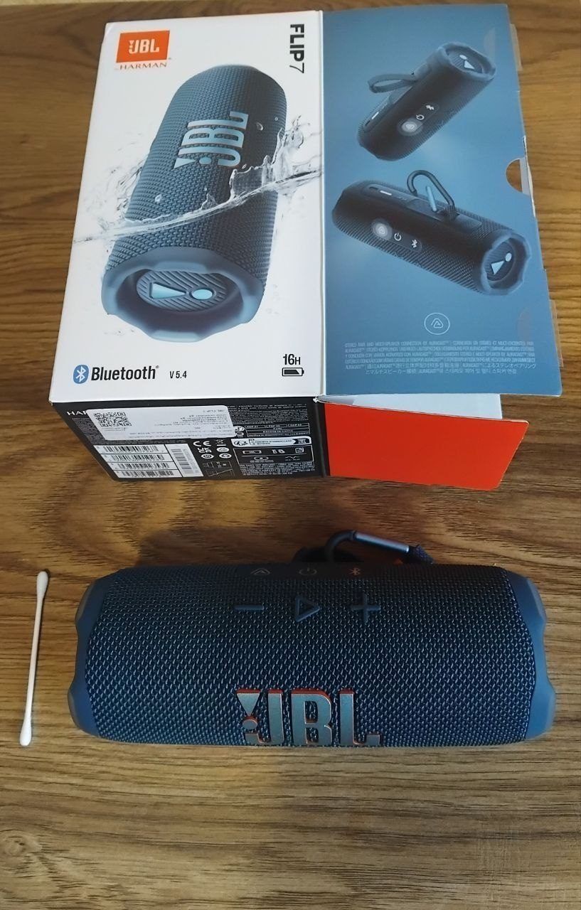 Музыкальная колонка JBL Flip 7, синий