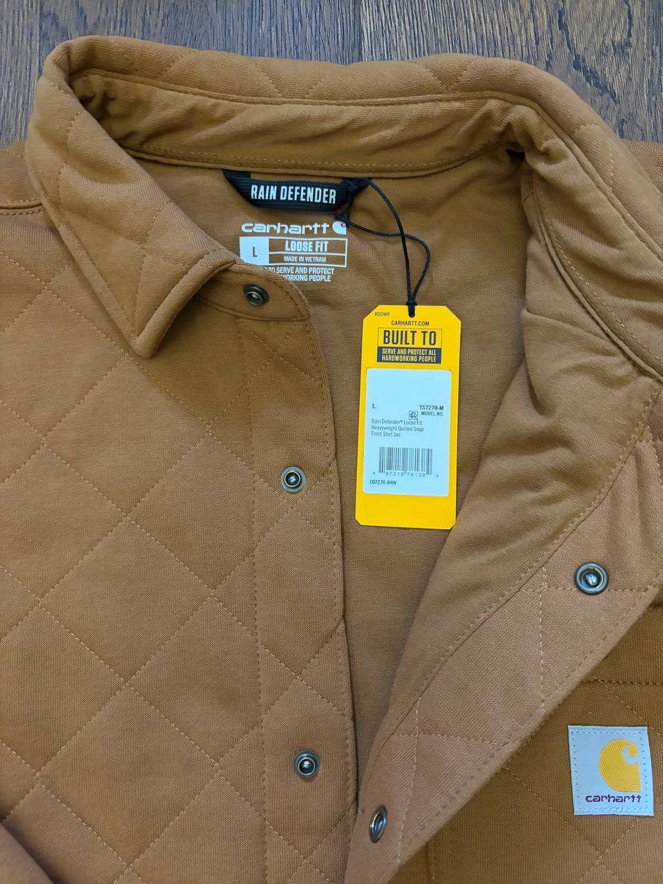 Куртка Carhartt Heavyweight Quilted Snap, размер L