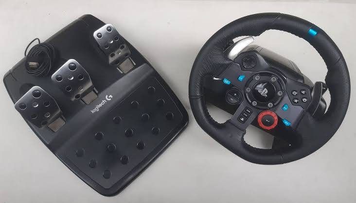 Игровой руль с педалями Logitech G29 TRUEFORCE