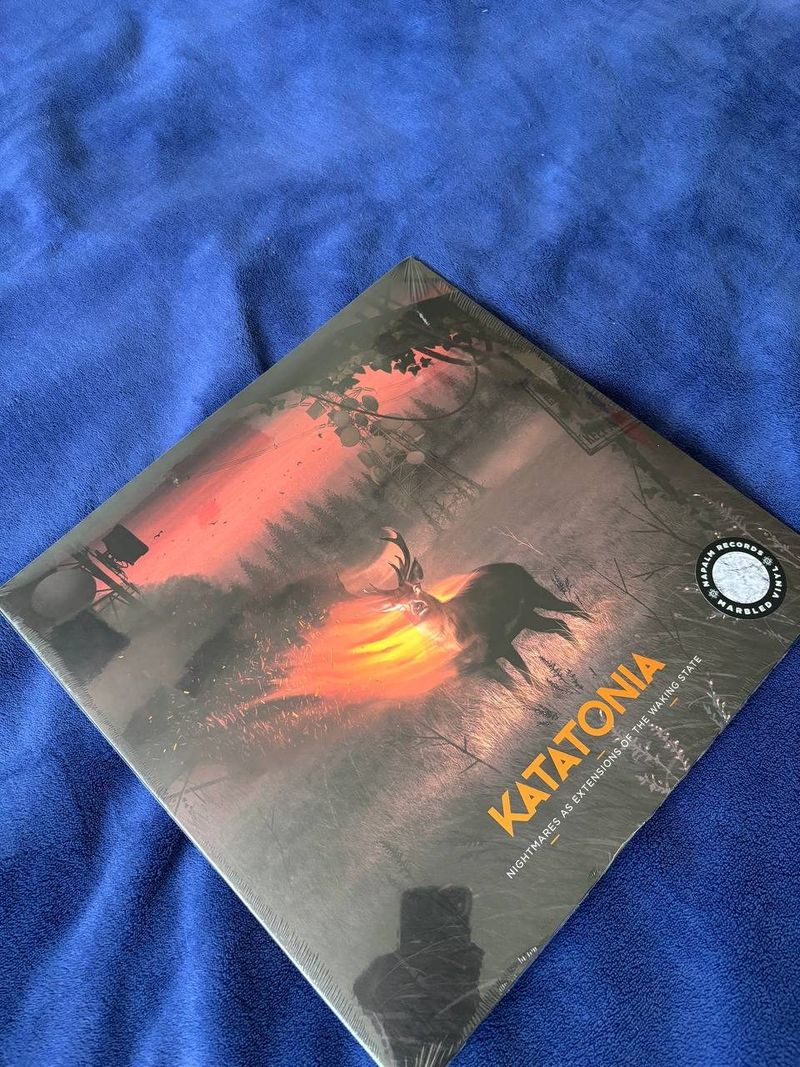Винил Katatonia Nightmares as extension of the waking state, marbled