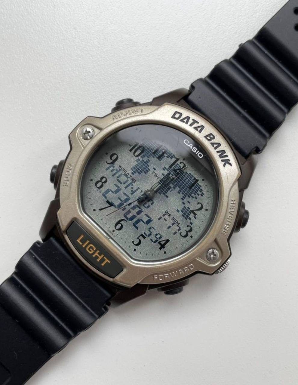 Часы Casio Twincept Data Bank ABX-23, винтажные