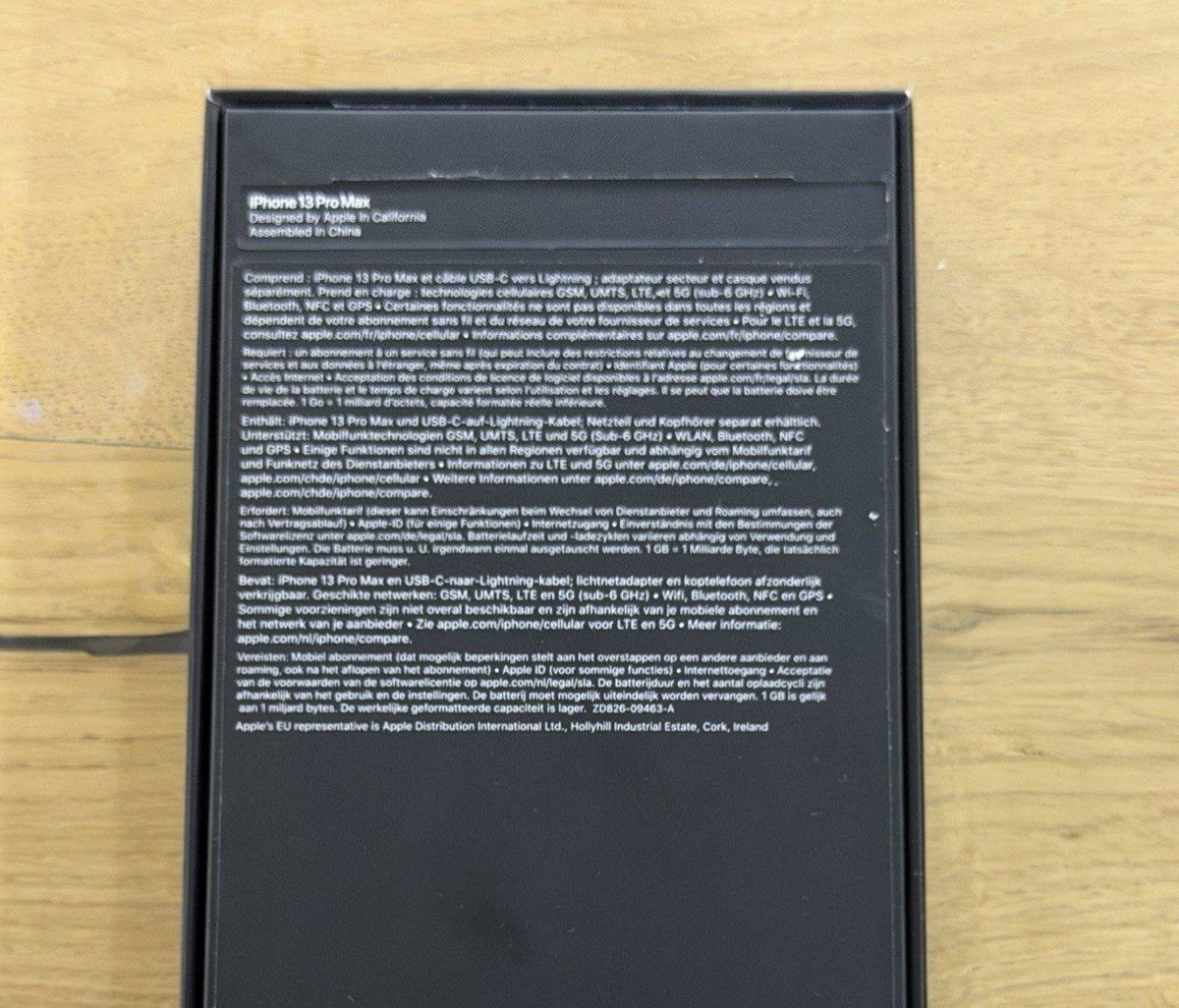 Смартфон Apple iPhone 13 Pro Max, 256 ГБ