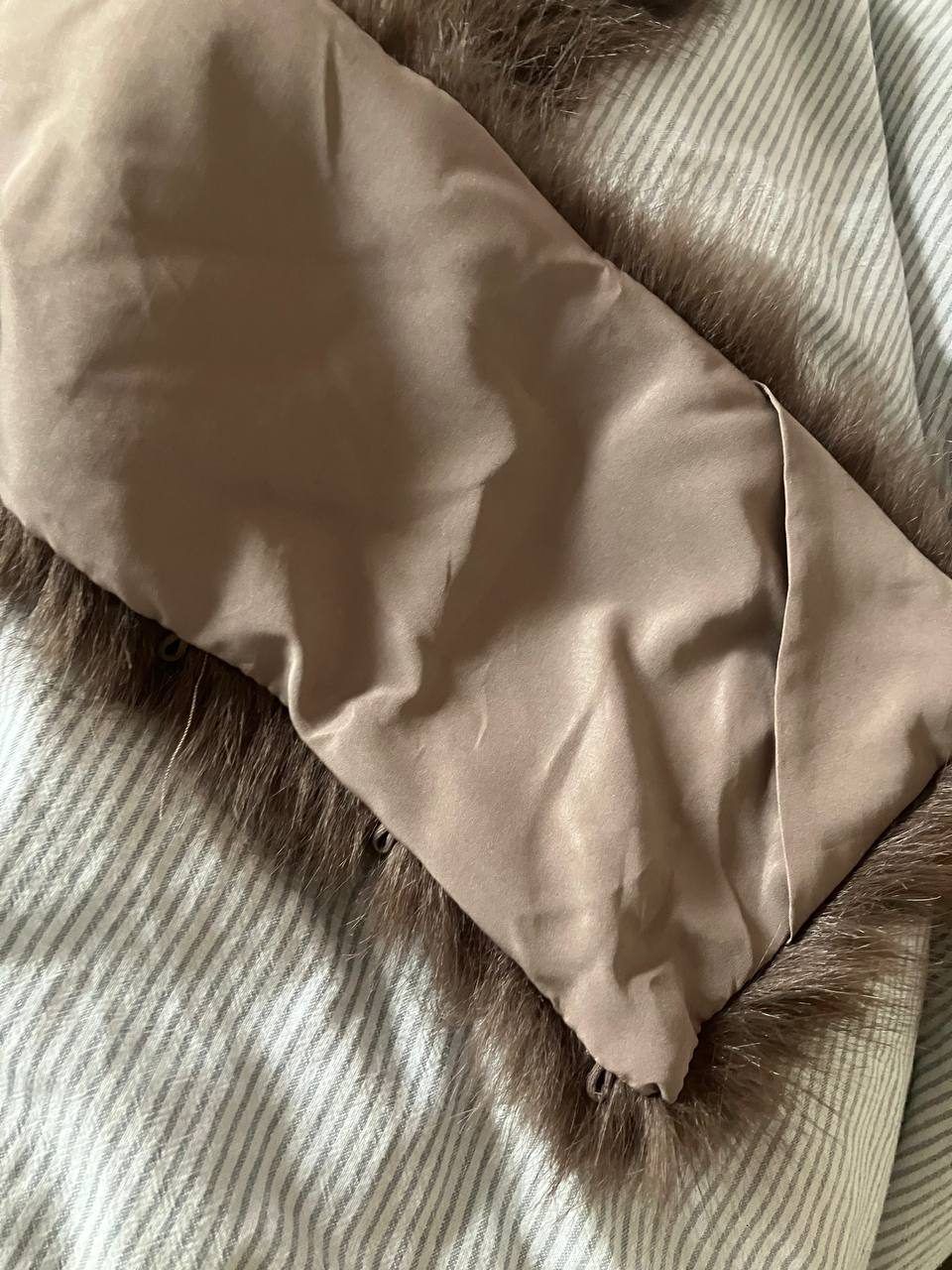 Съемный воротник Zara, коричневый
