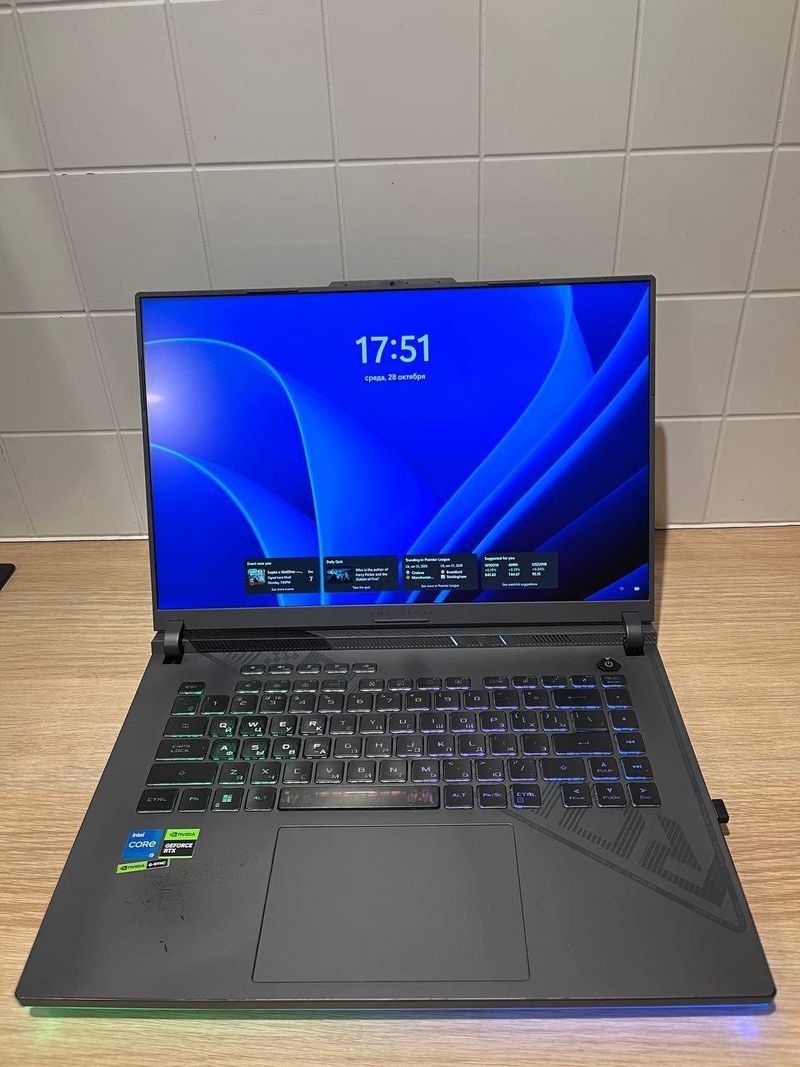 Ноутбук ASUS ROG Strix G16, 32 ГБ