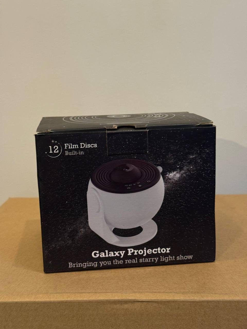 Проектор звёздного неба Galaxy Projector, 12 дисков