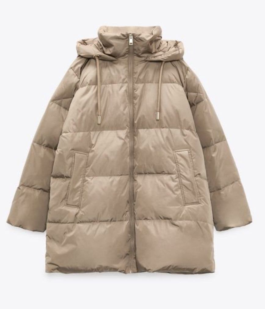 Пуховик Zara, размер S