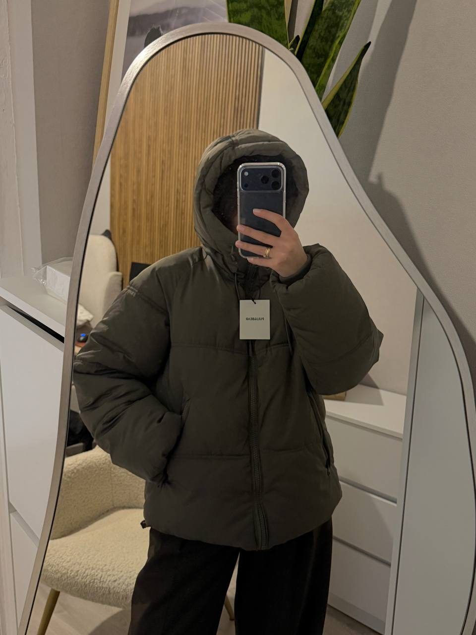 Пуховик Pull&Bear, размер S