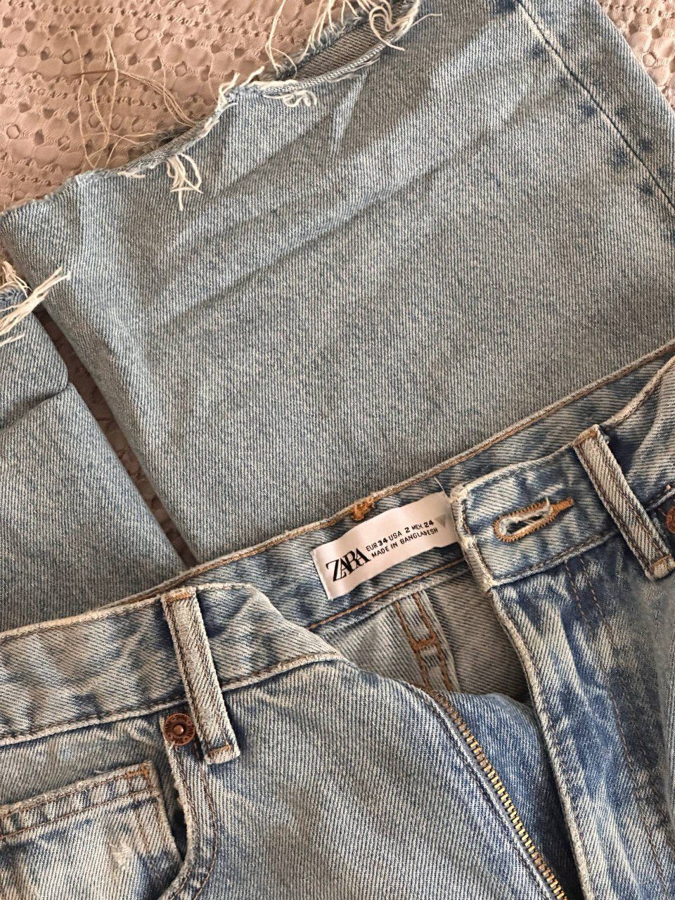 Джинсы ZARA, размер XS-S